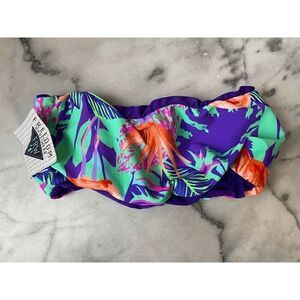 Freedom Rave Wear Mingos Reversible Tube Top Size Small